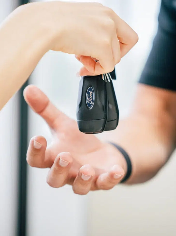 keys handed over